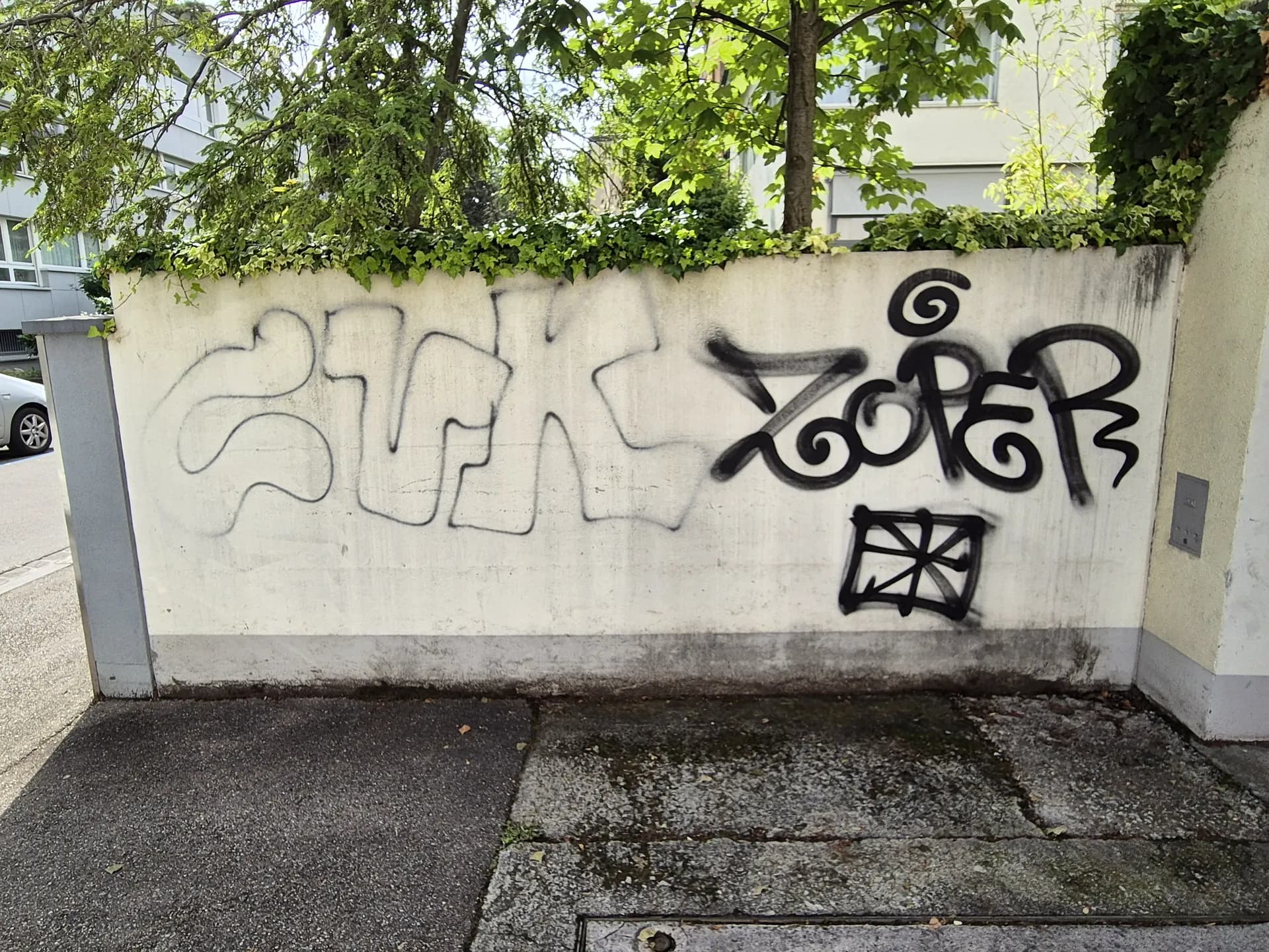 Graffitientfernung Basel – Bild 2